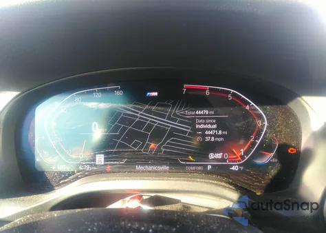 2022 BMW X3 xDrive30I z USA, uszkodzony, nr VIN 5UX53DP03N9M13476